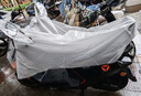 京东京造电动摩托车雨衣单人电瓶车雨衣长款全身防暴雨外卖专用骑手雨披 实拍图