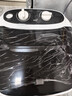 VCJ洗衣机半全自动迷你洗衣机小型洗脱一体小型家用母婴内衣裤洗袜子神器儿童单身人宿舍出租房 7.5KG旗舰款【强力洗涤*定时降噪快洗】白 实拍图