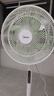 美的（Midea）【幸运草安睡1S】一级能效直流变频声控电风扇家用遥控卧室静音落地扇台式桌面抗菌大风力转页扇 实拍图