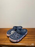 卡骆驰（CROCS）贝雅卡骆班儿童洞洞鞋沙滩鞋男女童包头拖鞋/207018/207019 深蓝色-410 28 (165mm) 实拍图