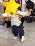 戴维贝拉新生儿连体衣春装男宝宝哈衣婴儿绅士爬服 实拍图