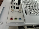 长城（Great Wall）冰霜X3W白色电脑机箱（MATX/360水冷位/磁吸翻门/细网孔金属面板/U3/9风扇位/五槽PCI/兼容5080） 实拍图