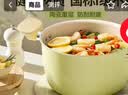 苏泊尔（SUPOR）汤锅不粘锅炖锅陶瓷家用奶锅加厚煲汤煎炒蒸锅煮粥电磁炉燃气通用 【陶瓷覆层】 22cm 实拍图