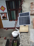 奥克斯4g太阳能摄像头室外无电无网终身免费流量免插电手机远程高清监控器家用户外360度无死角全景夜视 实拍图