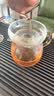 禾器高档茶滤茶漏过滤网玻璃公道杯泡茶过滤茶漏茶水分离器茶具配件 实拍图