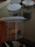 网红咸菜碗玻璃密封罐加厚酱菜盒冰箱保鲜罐小菜泡菜罐分装盒 四只混搭装 4个 180ml 实拍图