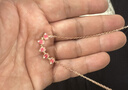 老凤祥桃花银项链女款女士吊坠轻奢饰品走心七夕情人节礼物高端女友老婆 实拍图