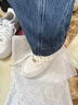 耐克NIKE女子空军一号AF1 百搭大童运动鞋DH2920-111白37.5 实拍图