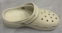 卡骆驰（CROCS）新款厚底云朵洞洞鞋送女友礼物206750 骨白色 37 -38 实拍图