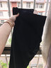 杰克·琼斯（JACK&JONES）男装26年夏季九分裤男士休闲裤垂感商务直筒裤子男薄款高级感 E40黑色 略宽松，卡码拍小 32 175 实拍图