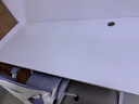 汤能优品电脑桌台式家用电竞游戏桌简约卧室书桌办公学习桌学生写字小桌子 【桌椅套装】暖白140CM+乳胶椅 实拍图