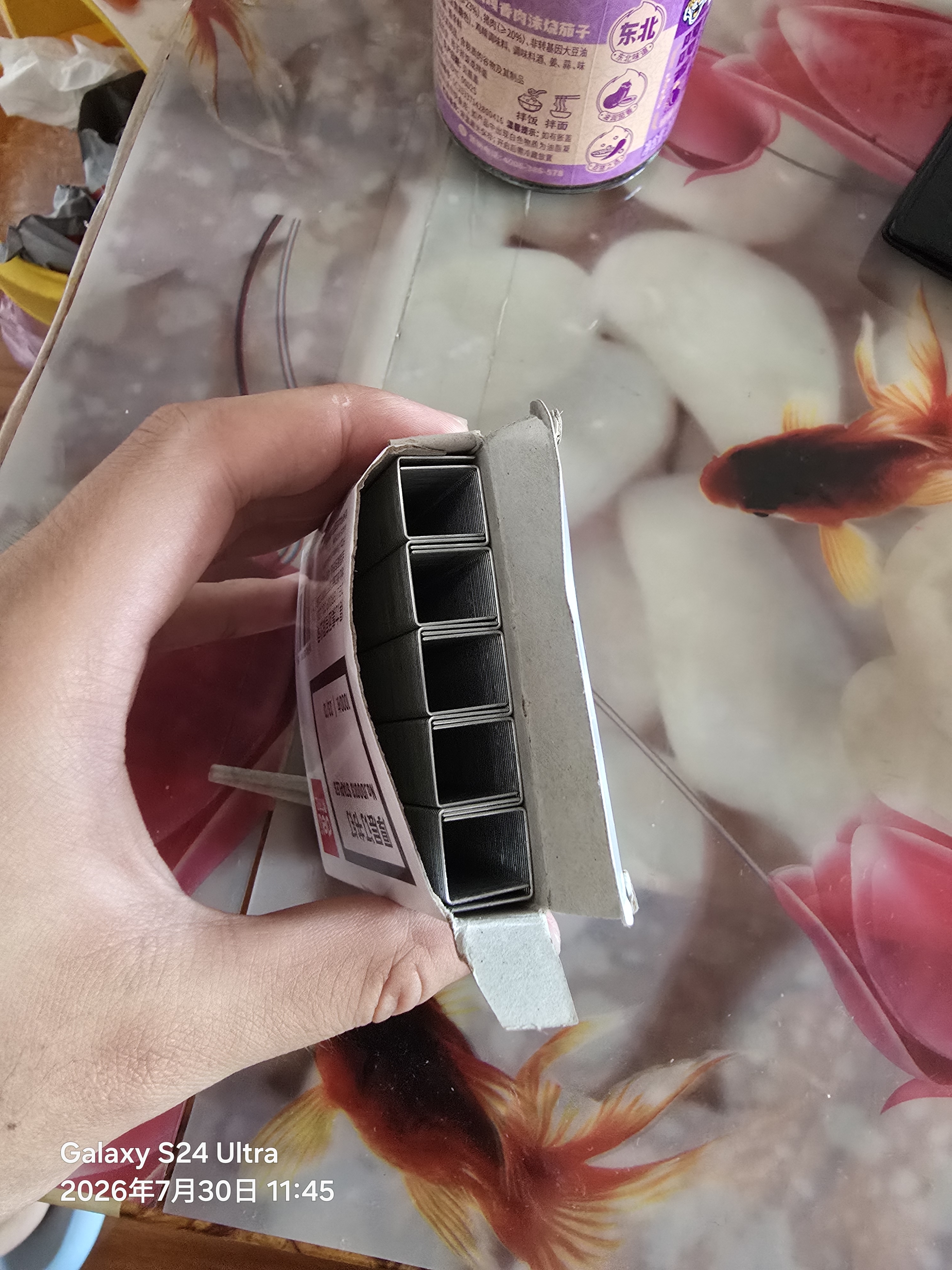 得力（deli）23/13厚层订书钉 易穿透订书针 1000枚/盒 单盒装 可订100页 办公用品 0013 实拍图