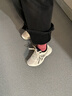 亚瑟士ASICS女鞋网面跑鞋百搭缓震运动鞋透气跑步鞋 GEL-CONTEND 4 米白色/黑色 35.5 实拍图
