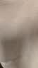 宜而爽【100%纯棉】女士背心罗纹打底衫修身无袖全棉T恤短袖上衣 实拍图