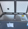 美的281升双温冰柜家用商用一级能效大容量卧式冷柜双门双箱专利减霜电子控温冷藏冷冻两用保鲜冰柜 BCD-281DKEM 281L 实拍图