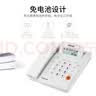 飞利浦（PHILIPS）电话机座机 固定电话 办公家用 免电池 来电显示 屏幕可调节 CORD042 (白色) 实拍图