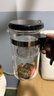 金灶（KAMJOVE）耐热玻璃泡茶壶弹压式过滤飘逸杯茶水分离泡茶器茶道杯茶水壶茶具 【一键滤茶】TP-200茶壶 1000ml 实拍图