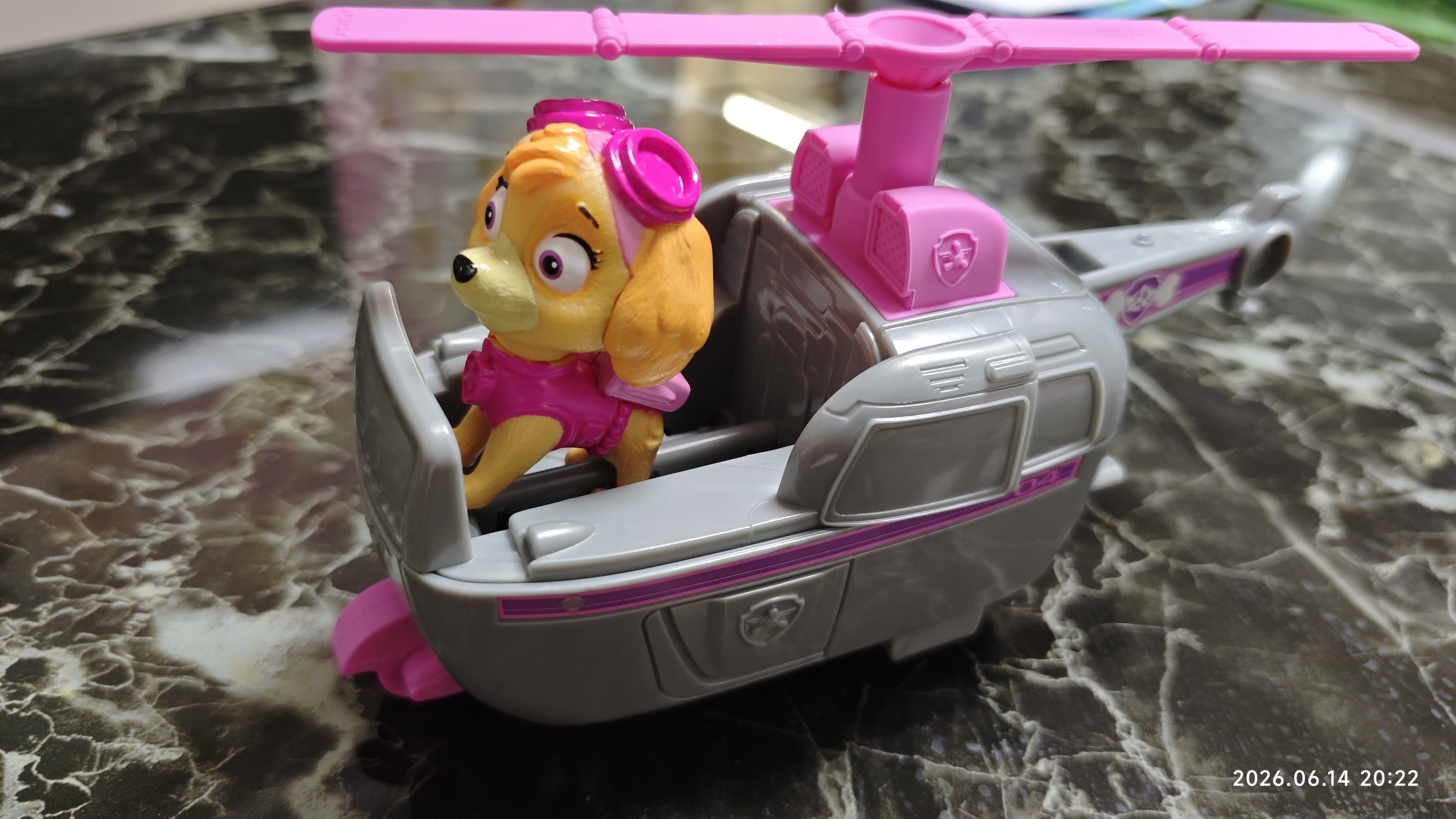 汪汪队立大功（PAW PATROL）巡逻车汪汪队直升机飞机玩具3-6岁男女孩儿童儿童生日礼物 实拍图