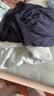 红豆居家（Hodohome）男女士睡衣短袖抑菌舒适简约情侣款家居服套装 海风蓝 L 男士170 实拍图
