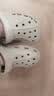 CROCS卡骆驰贝雅洞洞鞋轻便百搭男鞋一脚蹬洞洞鞋女拖鞋休闲鞋|10126 卵石色-2V3(含智必星) 39 (240mm) 实拍图