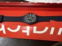 斯沃琪（Swatch）瑞士手表 双历初高中生考试男石英腕表七夕情人节礼物 绅士蓝2.0 实拍图