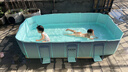 久好免充气折叠儿童游泳池家用小孩婴儿游泳桶成人大型户外支架洗澡池 实拍图