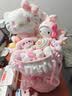 AWHAHelloKitty玩偶花束库洛米卡通毛绒玩偶花束生日礼物送女朋友 公主风hellokitty玩偶花束+礼袋灯串 实拍图