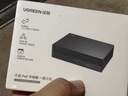 绿联poe千兆中继器一拖三 4口国标网络监控摄像头延长器 无需供电一分三标准家用网络分线器75729 实拍图