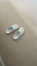 卡骆驰（CROCS）贝雅卡骆班洞洞鞋|205089 白/深蓝-126   37 /38(230mm)   实拍图