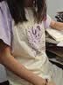 小马宝莉女童睡裙a类纯棉2026新款夏季儿童家居服女孩可爱睡衣 紫 160 实拍图