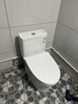 九牧（JOMOO）11173-2-1/41KD-3大力神普通马桶家用虹吸抗菌节水坐便器400坑距 实拍图