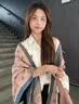 MITHAOL KUSC围巾女保暖空调披肩女生2026新款女士围脖轻奢生日礼物送老婆 粉色【高档礼盒装】 实拍图
