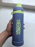 膳魔师（THERMOS）保温杯304钢1L大容量男女士儿童户外复古保冷水杯子TCJU-1000-BG 实拍图