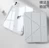 【追剧必备】2025新款ipadair7保护壳透明11代保护套5Pro带笔槽3Y苹果平板防弯摔全包轻薄亚克力 【星云蓝】Y型三角结构/稳固支撑/带笔槽 iPadPro18/20/21/22版（11英寸 实拍图