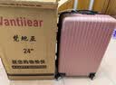 梵地亚行李箱男大容量24英寸万向轮拉杆箱旅行箱包密码箱女皮箱子玫瑰金 实拍图