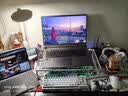 ROG夜魔 机械键盘 无线/蓝牙三模游戏键盘 RGB热插拔客制化Gasket结构OLED屏键盘 雪武白轴+月刃2 ACE【白色套装省139元】 实拍图