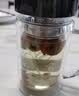富光双层玻璃杯商务泡茶杯子大容量耐热办公水杯过滤带把银色320ml 实拍图