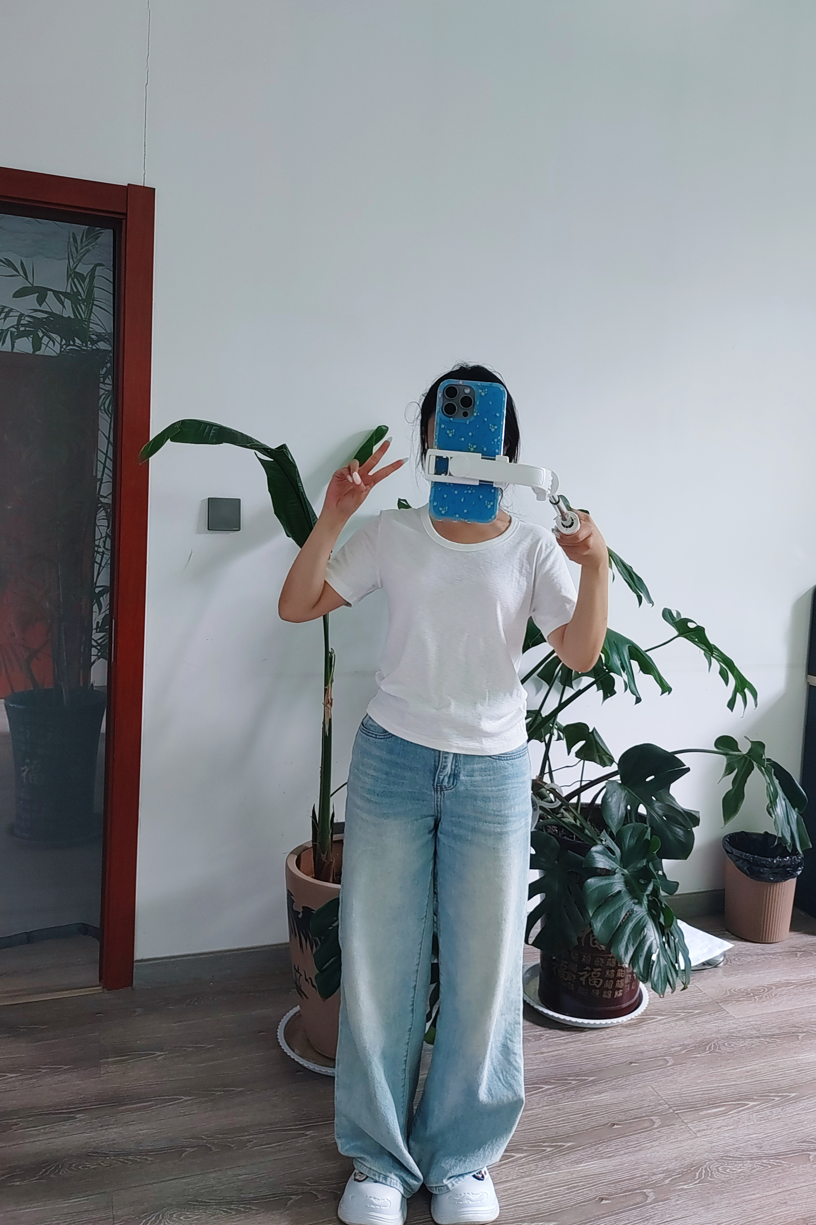 小天自拍杆三脚架手机支架落地直播手持迷你防抖伸缩便携小巧旅游演唱会自拍360度旋转多功能拍摄神器 实拍图