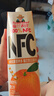 福兰农庄NFC橙汁100%鲜榨果汁饮料1L*4瓶0脂肪礼盒装 实拍图