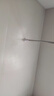 免打孔可伸缩晾衣杆浴室浴帘杆衣柜挂衣杆窗帘罗马杆阳台撑衣杆子 不锈钢【免打孔伸缩杆】多功能 可伸缩：0.9-1.6米【扫码安装】 实拍图