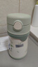 膳魔师（THERMOS）儿童水杯吸管保温保冷杯礼盒带杯套316L不锈钢超轻幼儿上学杯TCKC 实拍图