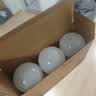 美的（Midea）LED节能灯泡E27大螺口螺纹家用光源 9瓦白光球泡三只装 实拍图