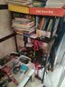 全品屋厨房落地置物架多层架子收纳架用具家用多功能储物层架微波货炉架 【4层碳钢加厚】长60宽35高120 实拍图