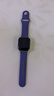 Apple/苹果 Watch S11 智能手表GPS款46毫米银色铝金属表壳雾紫色运动型表带S/M MEVW4CH/B 实拍图