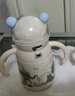 taoqibaby婴儿保温杯水杯儿童吸管杯水壶宝宝学饮杯陶瓷内胆防摔水杯 实拍图