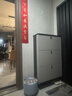 家世华（JIA SHI HUA）超薄入户门鞋柜家用门口2026新款进门一体靠墙翻斗式大容量收纳柜 轻奢灰70*24*120【双层放鞋】 实拍图