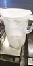 海斯迪克 HKCL-530 带盖塑料量杯 带把手pp刻度烧杯 透明测量计量杯 2000ml加盖 实拍图