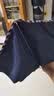 天堂伞 加大雨伞三折 经典商务伞格纹10骨加大雨伞男女 藏青 实拍图