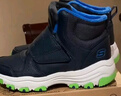 Skechers斯凯奇小奶熊棉靴秋冬童鞋宝宝雪地靴高帮男童保暖靴 8701647L 实拍图