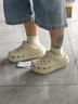 卡骆驰（CROCS）檀健次同款经典泡芙洞洞鞋百舒适男沙滩鞋女鞋休闲鞋|207521 骨白色-2Y2(含智必星) 36 (220mm) 37 实拍图